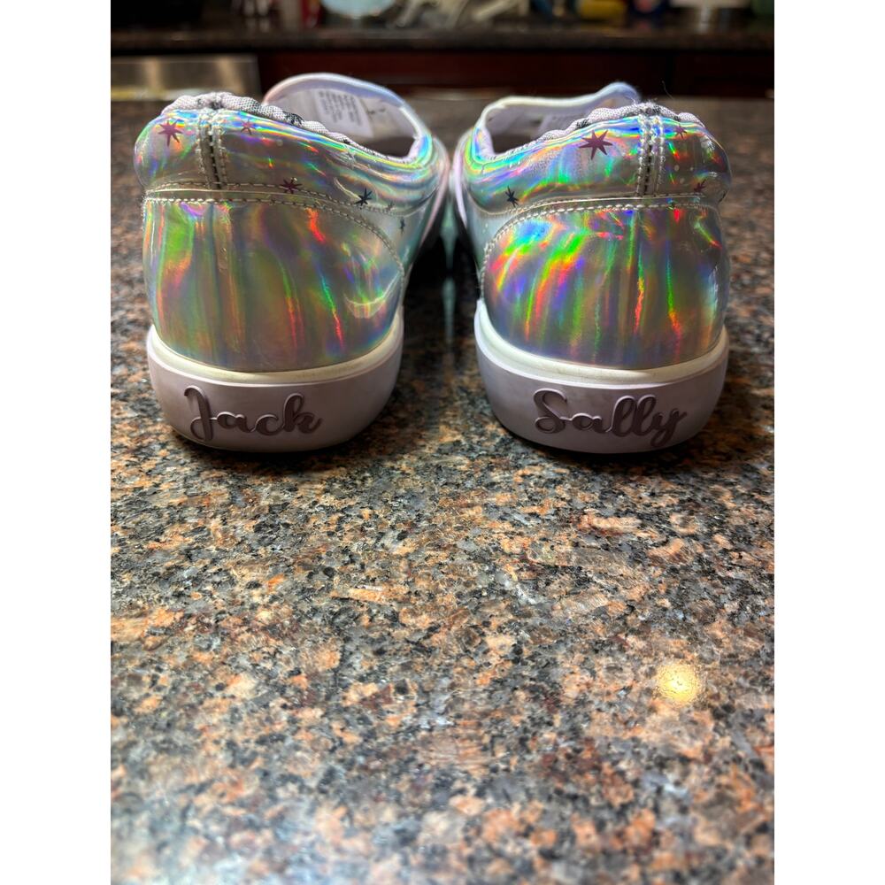 Disney The Nightmare Before Christmas Jack & Sally Slip On Sneakers Size 9.5 - Picture 4 of 13